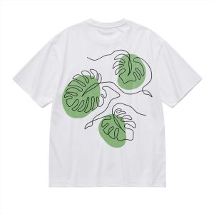 ZeitStitch Ethereal Monstera Cascade Tee