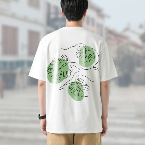 ZeitStitch Ethereal Monstera Cascade Tee - 图片 3