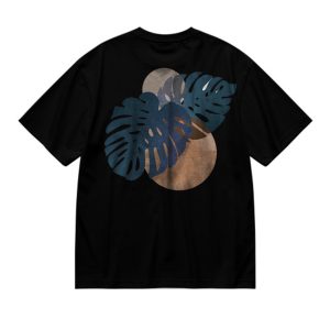ZeitStitch Monstera Eclipse Tee
