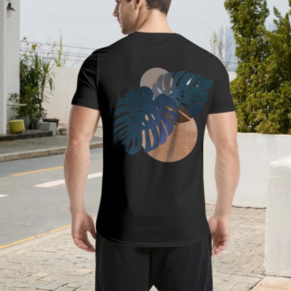 ZeitStitch Monstera Eclipse Tee - Image 4