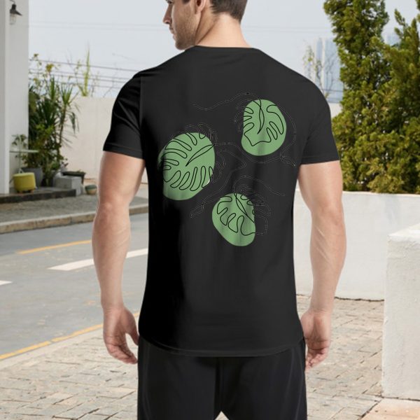 ZeitStitch Ethereal Monstera Cascade Tee - 图片 4