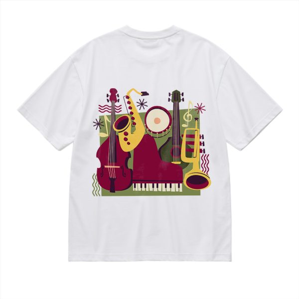 ZeitStitch Jazz Mosaic Tee