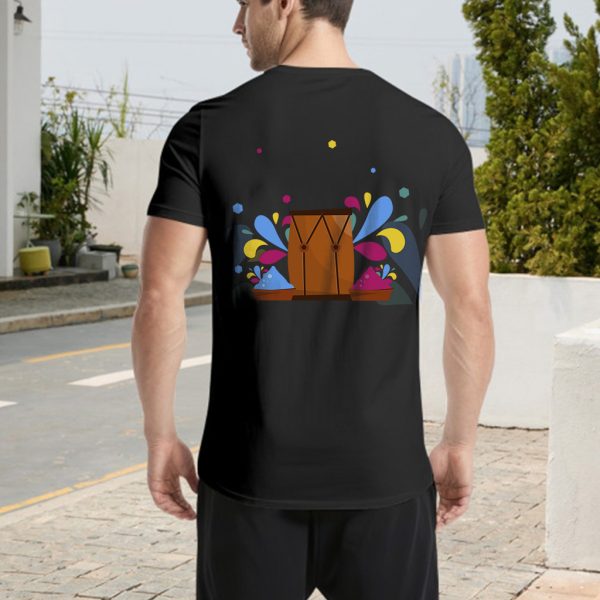 ZeitStitch Rhythm Splash Tee - Image 4