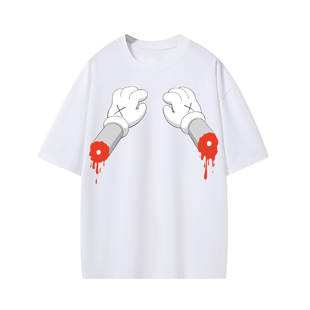 ZeitStitch X-Gloves Double Drip Tee - Image 2