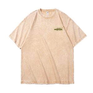 ZeitStitch POD Mineral-Wash White Tee
