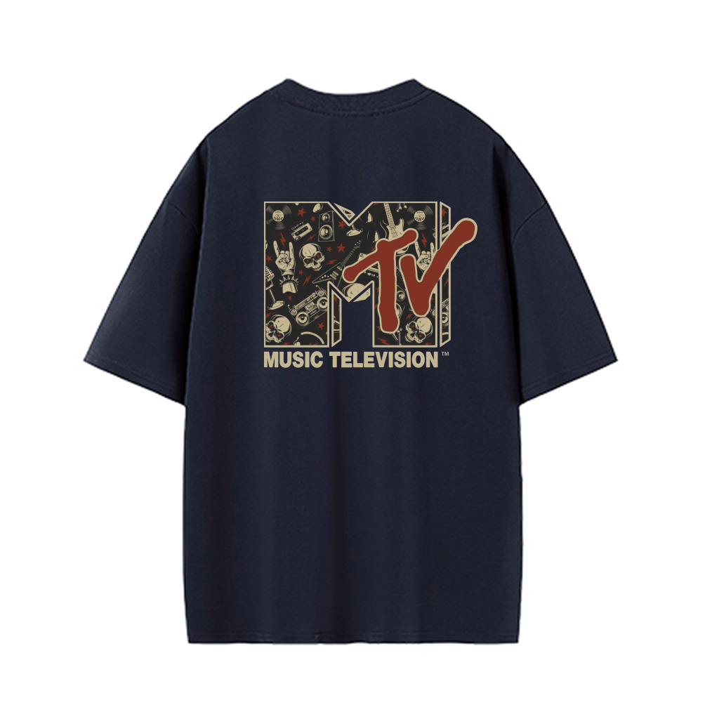 ZeitStitch Retro-MTV Backprint Tee - Image 2