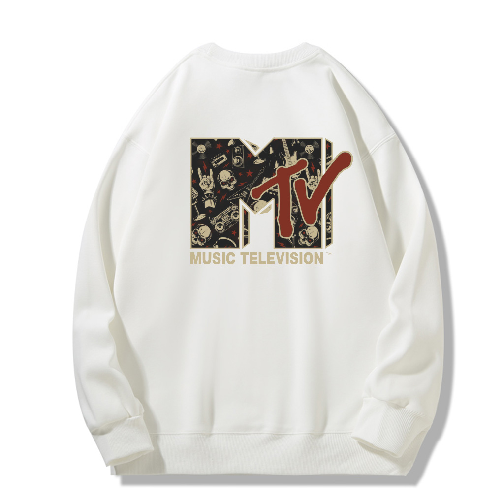 ZeitStitch MTV Rockwave Backprint Sweatshirt