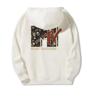 ZeitStitch MTV Rockwave Backprint Hoodie