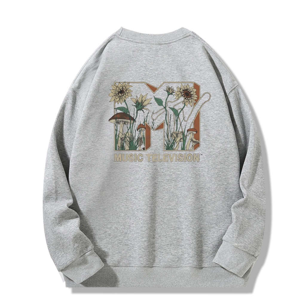 ZeitStitch MTV Bloomwave Backprint Sweatshirt - Image 4