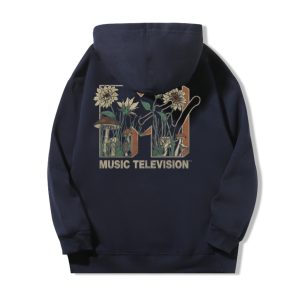 ZeitStitch MTV Bloomwave Backprint Hoodie