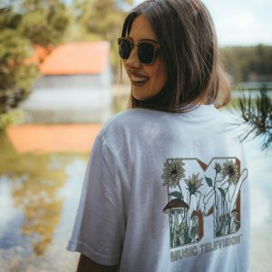 ZeitStitch MTV Bloomwave Backprint Tee