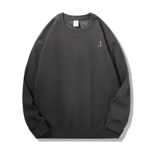 ZeitStitch One-Antler Pup Merry Misfit Crewneck