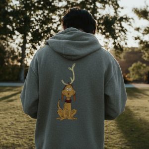 ZeitStitch “Rudolph Pup” Holiday Hoodie