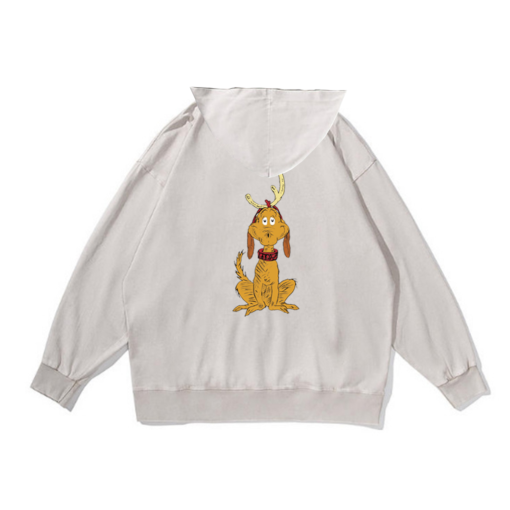 ZeitStitch Santa’s Honest List “An Attempt Was Made” Washed Hoodie - Image 3