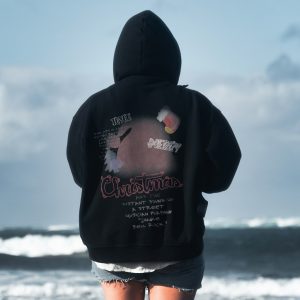 ZeitStitch Midnight Street-Carol Hoodie