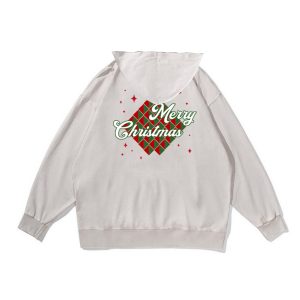 ZeitStitch Merry Mosaic Mineral-Wash Hoodie — Full-Back Print + Micro Chest Mark