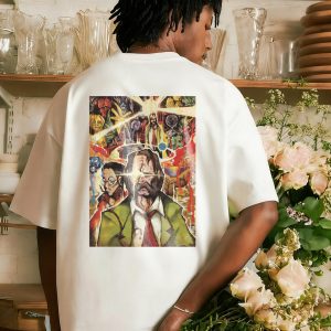 ZeitStitch Disco Elysium Psychedelic Harrier Du Bois Graphic Tee