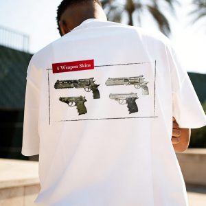 ZeitStitch Disco Elysium 4 Weapon Skins Graphic Tee