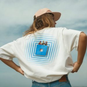 ZeitStitch Roblox Optical Illusion Logo Graphic Tee