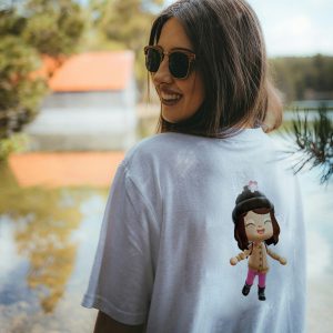 ZeitStitch Cute Game Character Graphic Tee