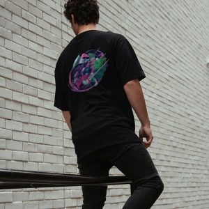 ZeitStitch Fantasy Sword Hero Circle Graphic Tee